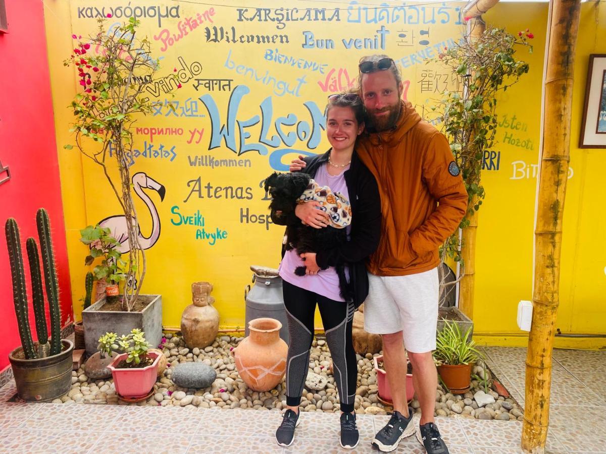Atenas Backpacker Hospedaje Paracas Eksteriør billede