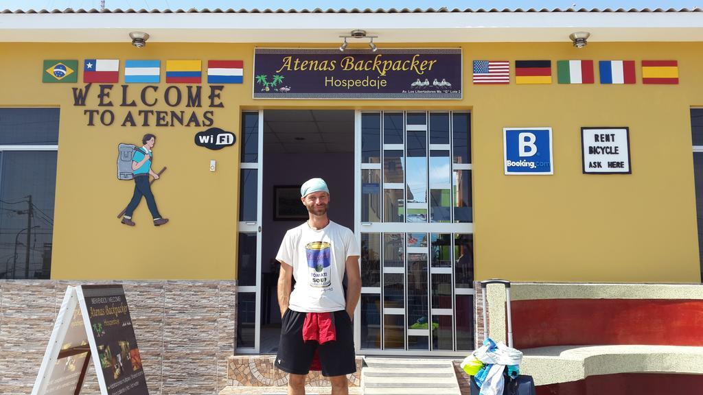 Atenas Backpacker Hospedaje Paracas Eksteriør billede