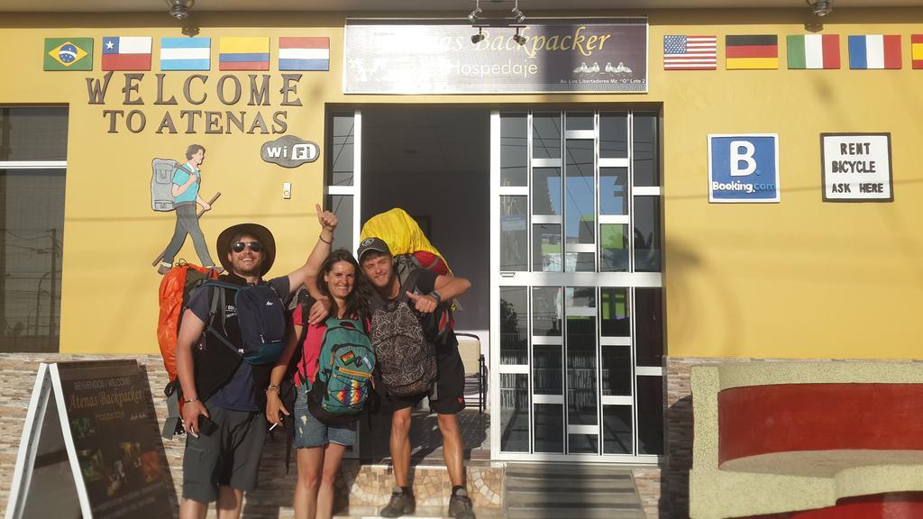 Atenas Backpacker Hospedaje Paracas Eksteriør billede