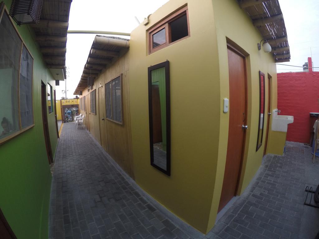 Atenas Backpacker Hospedaje Paracas Eksteriør billede